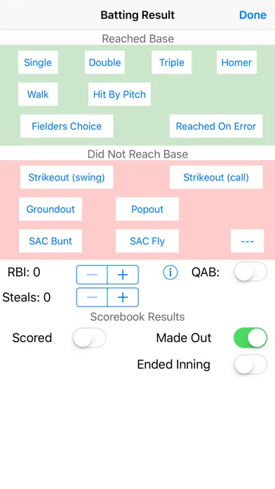 Baseball Softball Pocket Coach Screenshots