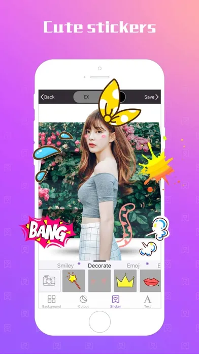 Screenshot di Switch & Cut Me In -Photo Blur