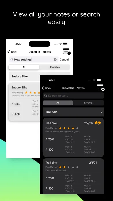 DialedIn Mtb应用截图