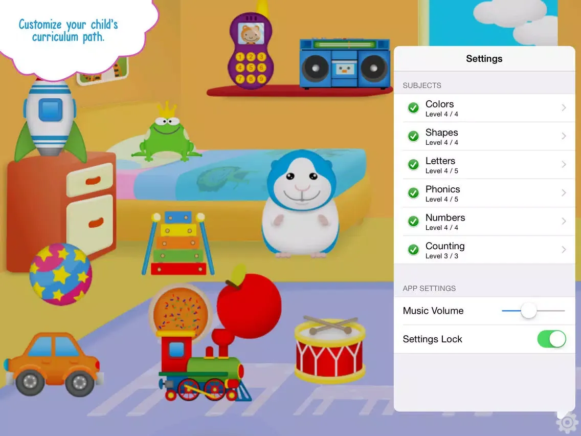 Bugsy Preschool iPad  Ekran Görüntüleri