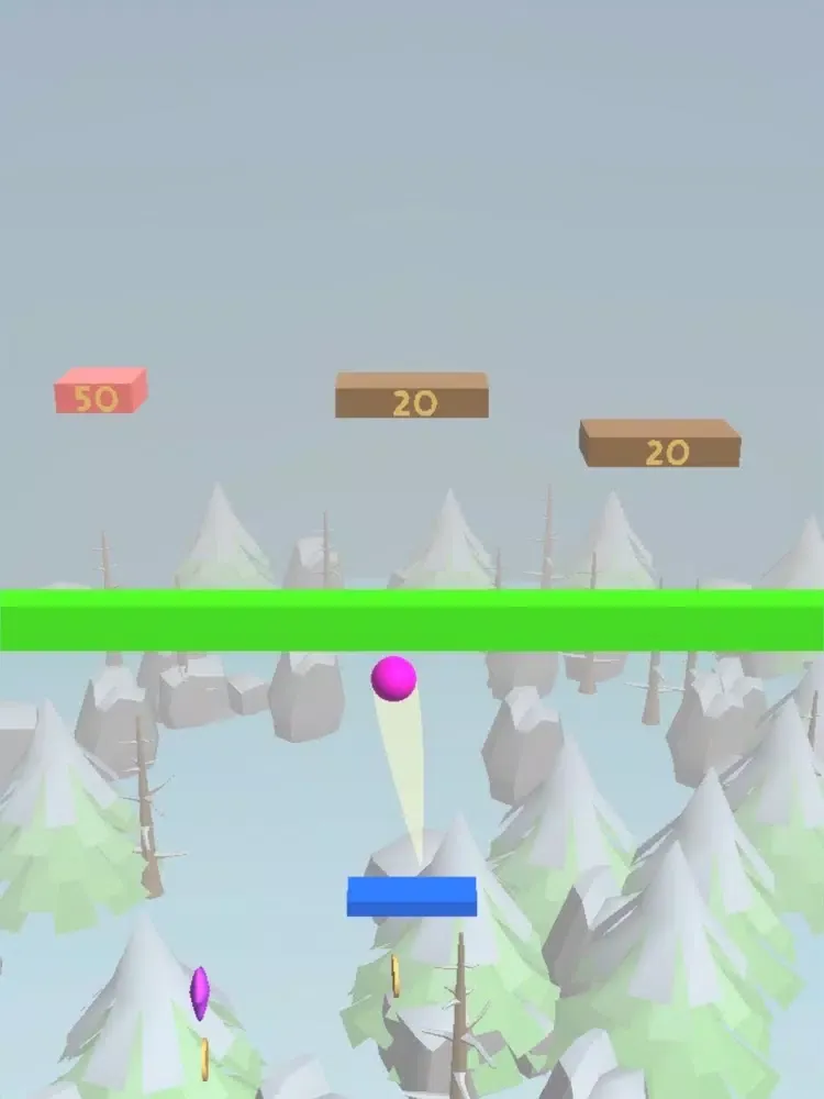 ภาพหน้าจอของ JumpyBalll iPad 
