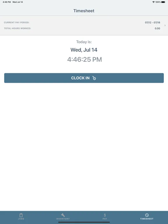 Pearl Crew App iPad  Screenshots