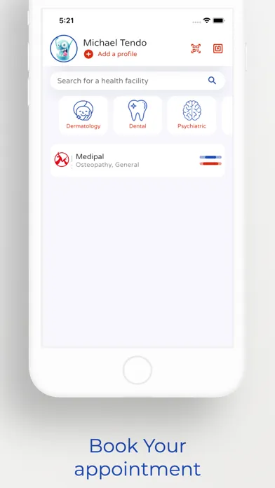 Capturas de tela do Mage — Own your medical record