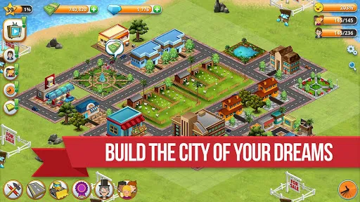 Village Island City Simulation 스크린샷