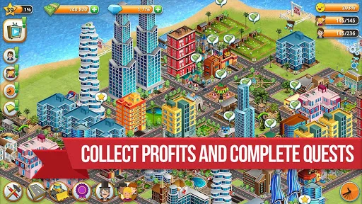 Village Island City Simulation 스크린샷