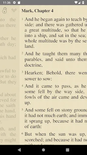 Screenshot di Bible: KJV, BBE, ASV, WEB, LSG