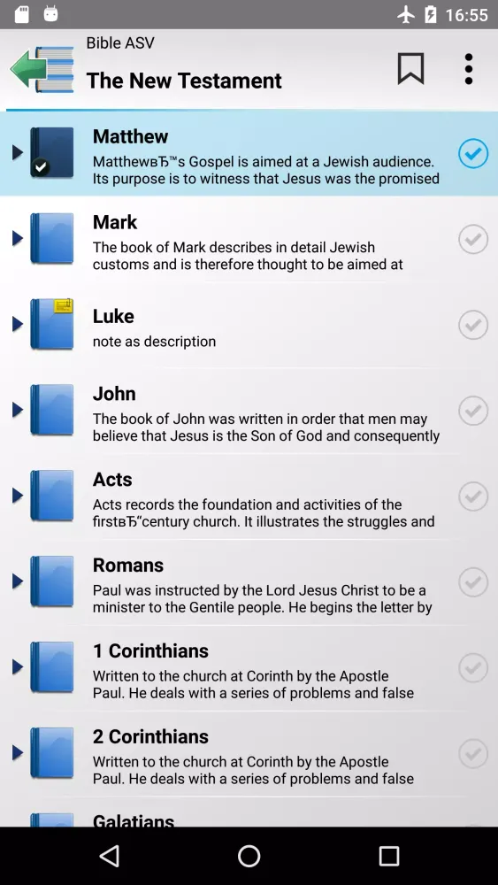 Bible American Standard (ASV) Screenshots