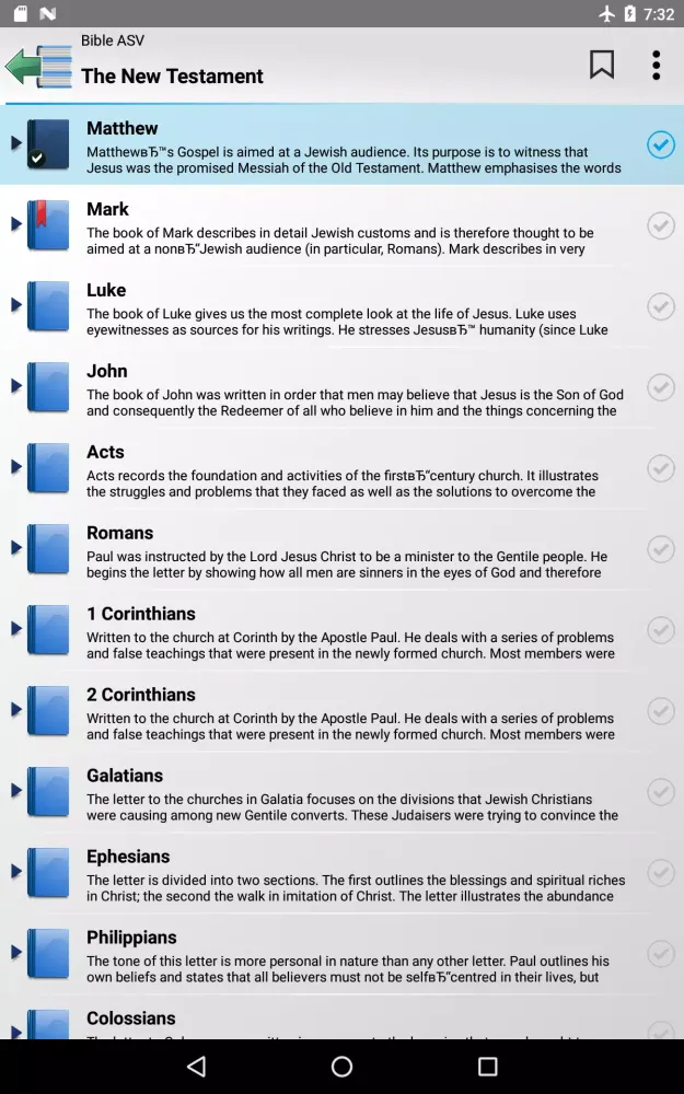 Bible American Standard (ASV) Screenshots