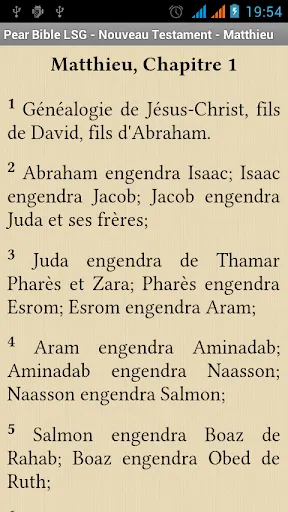 Bible Louis Segond (LSG) Screenshots