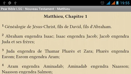 Bible Louis Segond (LSG) Screenshots