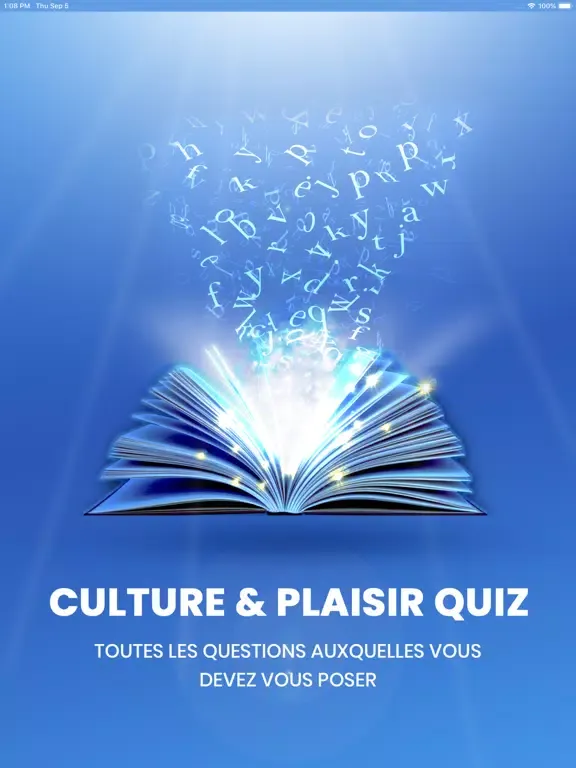 Capturas de pantalla de Culture et Plaisir Quizz iPad 