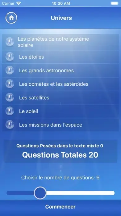 Capturas de pantalla de Culture et Plaisir Quizz