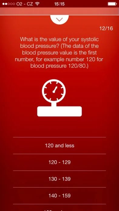 Heart Test - risk calculator of heart attack Ekran Görüntüleri