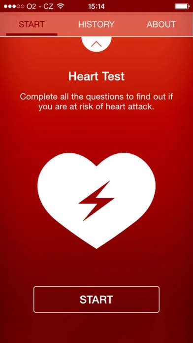 Heart Test - risk calculator of heart attack Ekran Görüntüleri