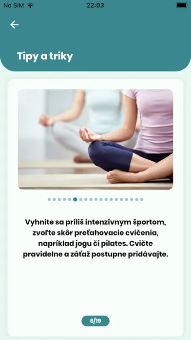 Screenshot di Migréna Kompas (SK)