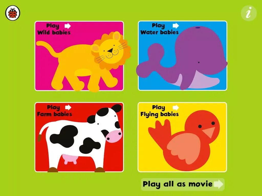Capturas de pantalla de Happy Babies: Ladybird Baby Touch iPad 