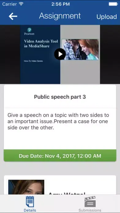 Pearson MediaShare Screenshots