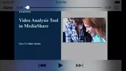Pearson MediaShare Screenshots