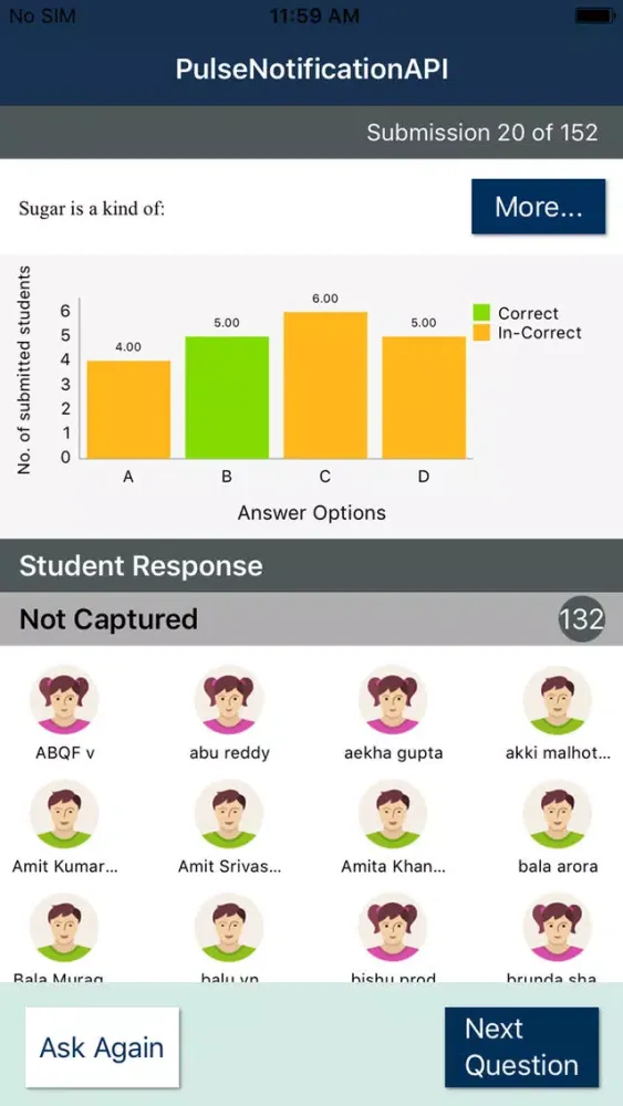 Zrzuty ekranu Insight Inclass