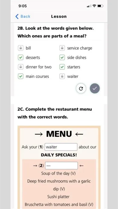 Zrzuty ekranu Pearson English Connect