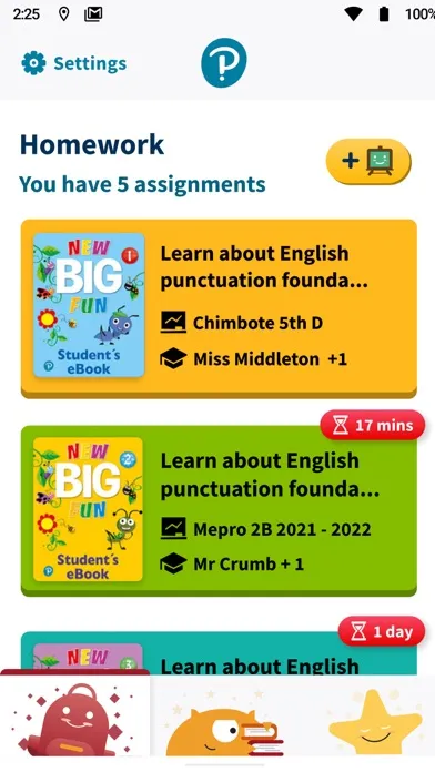 Pearson English Portal App Ekran Görüntüleri