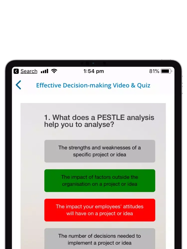تصاویر Pearson LearningHub iPad 