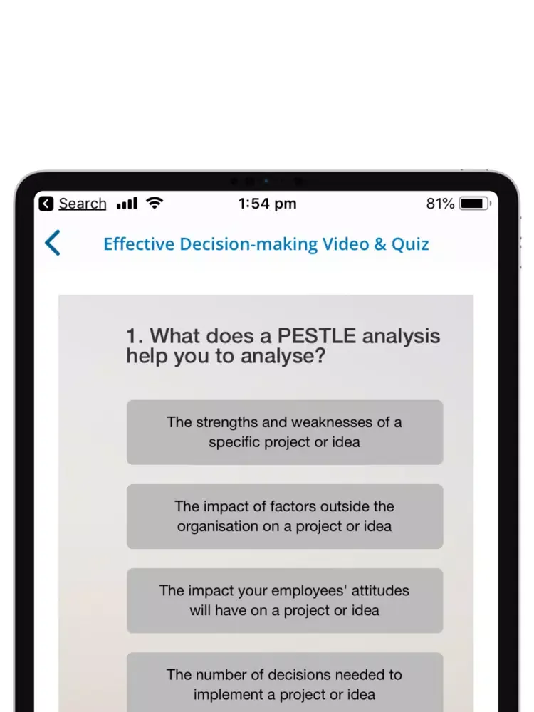 تصاویر Pearson LearningHub iPad 