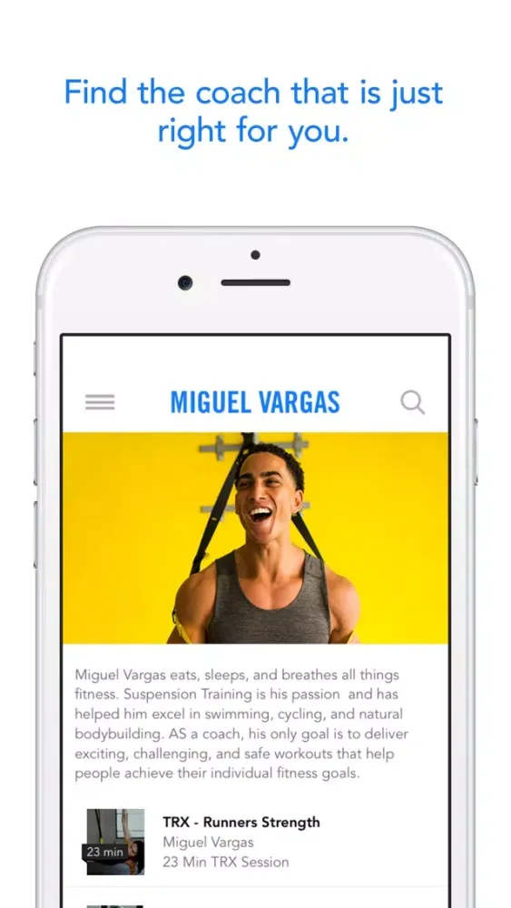 Zrzuty ekranu PEAR - Personal Fitness Coach