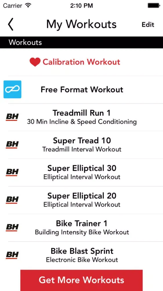 Скриншоты BH Fitness Trainer