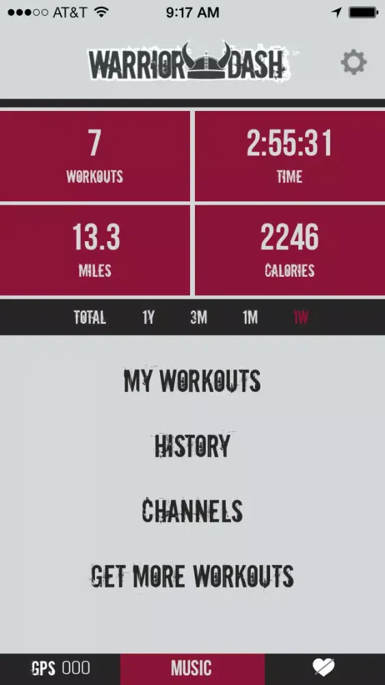 Capturas de pantalla de The Official Training App of the Warrior Dash 5k Mud Run