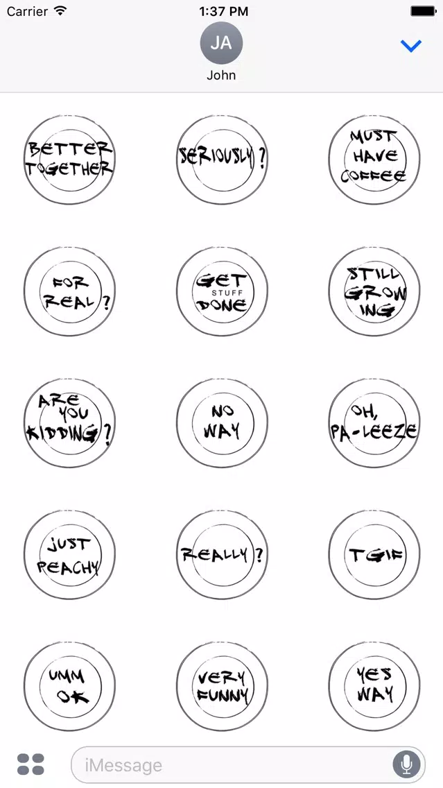 Скриншоты Umm Ok stickers