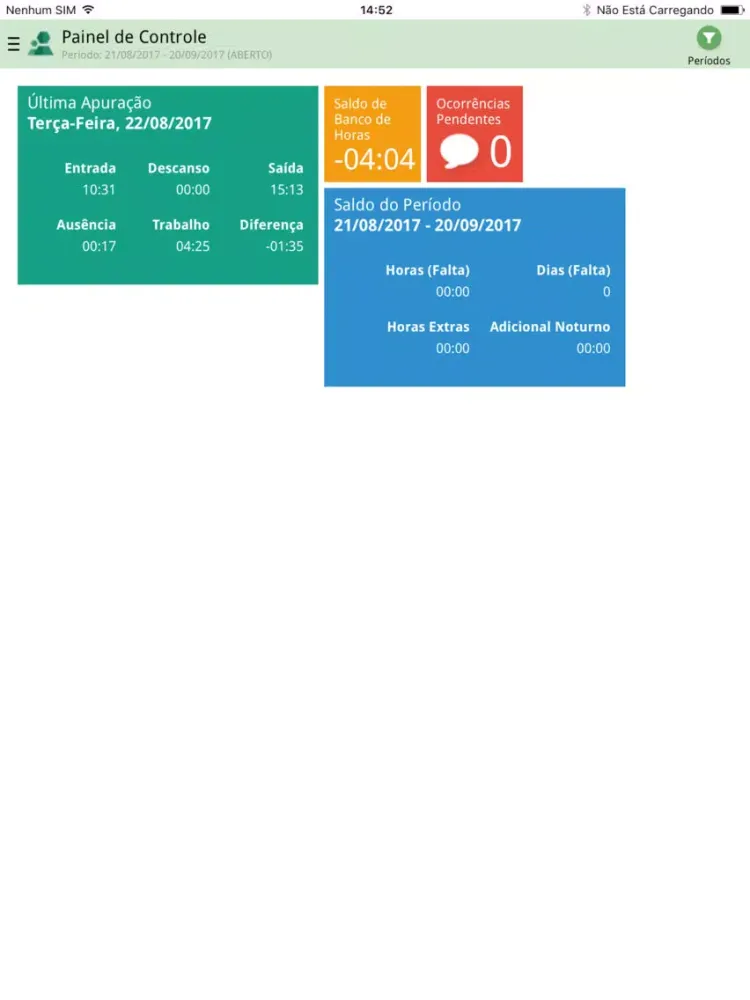 Pebbian Portal de Atendimento iPad  Screenshots