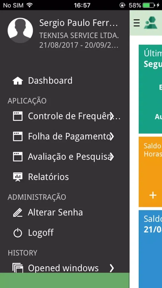Pebbian Portal de Atendimento Screenshots