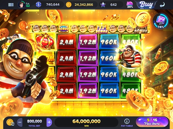 Pebble City - New Casino Slots iPad  Screenshots