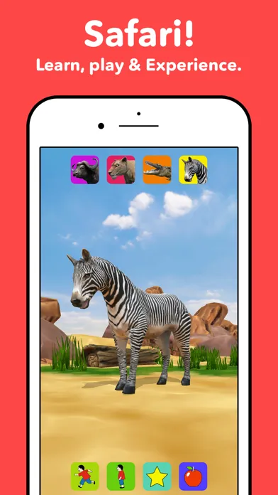 صور Zebra Safari Animals - Kids Game for 1-8 years old