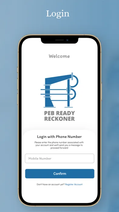 Capturas de pantalla de PEB READY RECKONER