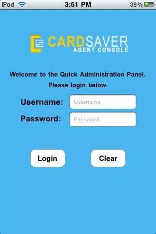 CardSaver iAgent Screenshots