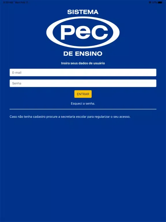 PEC - Sistema de Ensino iPad  Screenshots