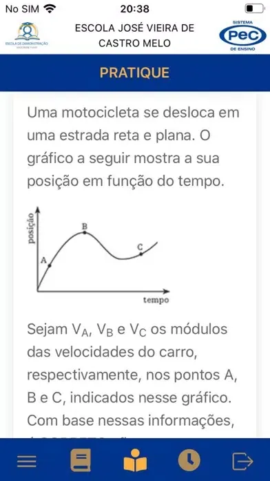 PEC - Sistema de Ensino Screenshots