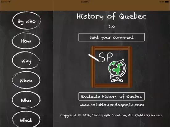 History of Québec iPad 應用截圖