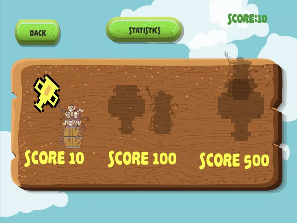 Tangkapan skrin Monkey See Monkey Say iPad 
