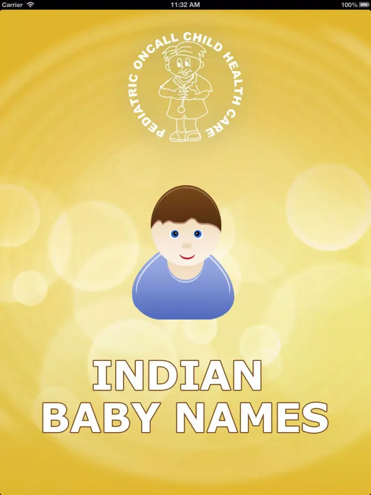 Captures d'écran de Indian Baby Names - Pediatric Oncall iPad 