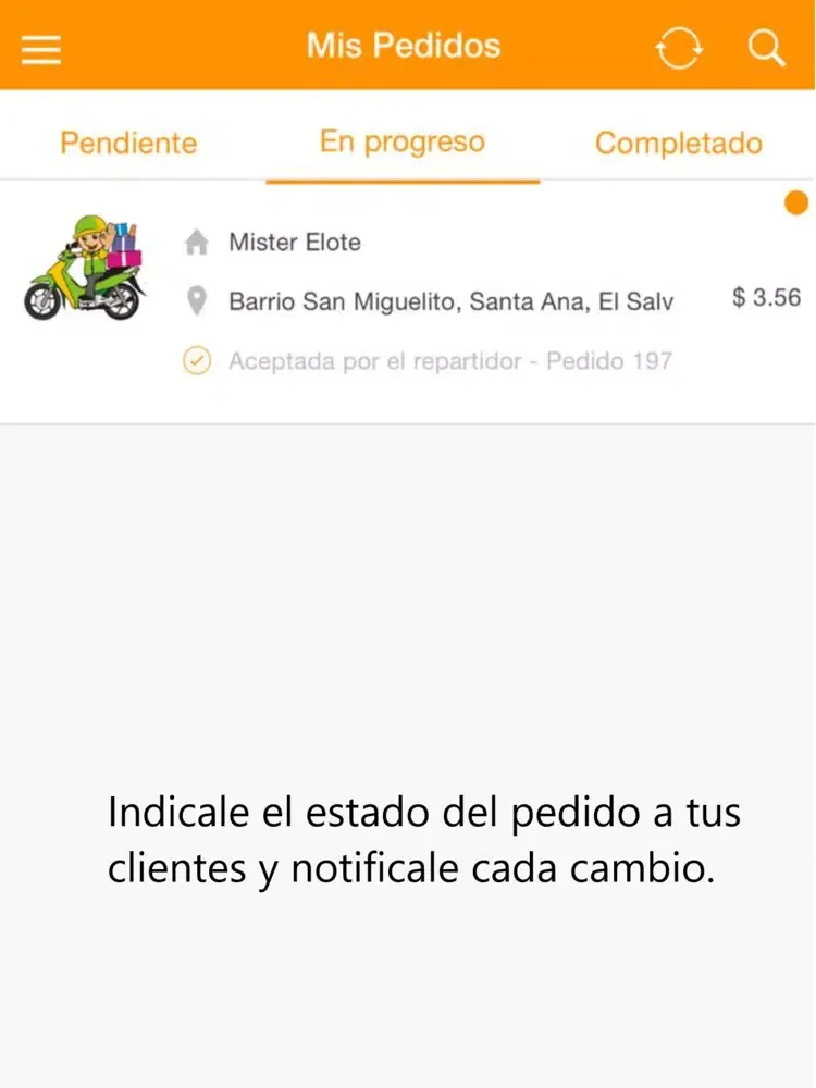Pedilo SV (Negocio) iPad  Screenshots