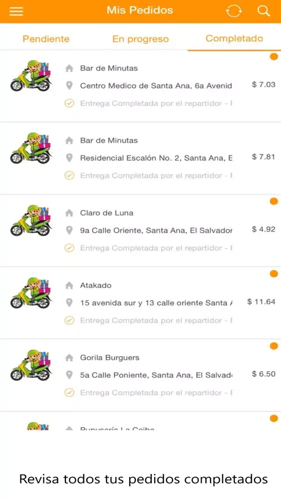 Pedilo SV (Negocio) Screenshots