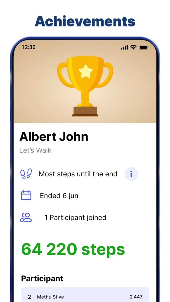 StepMate - Step Counter App Screenshots