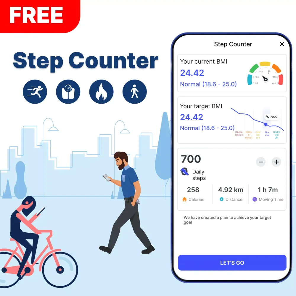 StepMate - Step Counter App Screenshots