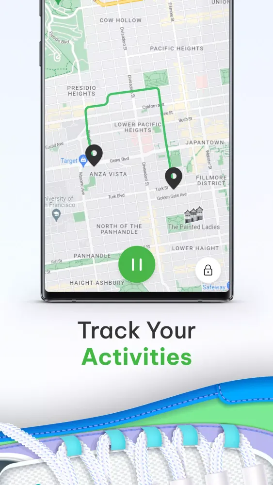 Step Counter & Pedometer & Map Screenshots