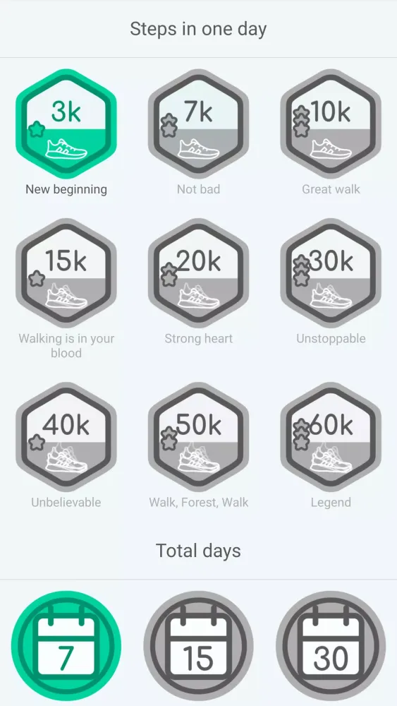 Pedometer应用截图