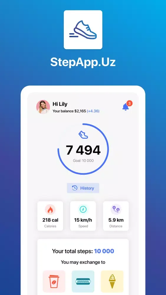 StepApp.uz Screenshots