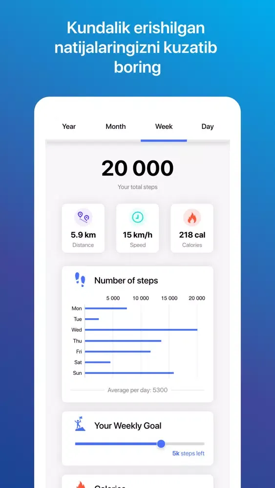 StepApp.uz Screenshots